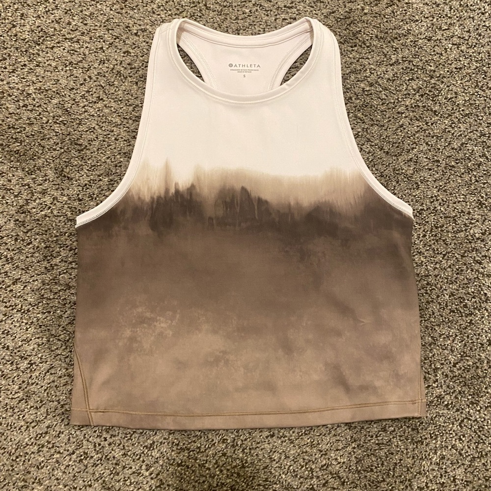 Athlete cropped razor back